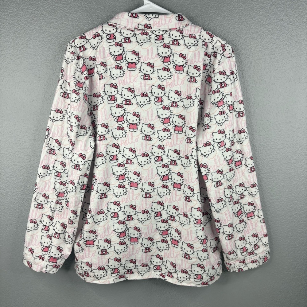 Hello Kitty Organic Flannel Pajama Set Pottery Barn Teen - Picture 9 of 16